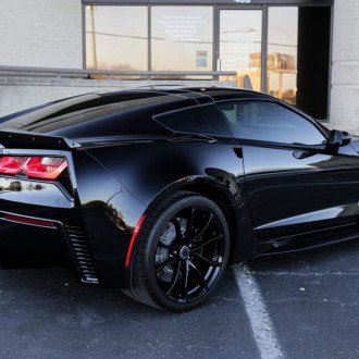 Corvette Grand Sport Gets Paint Correction and Protection