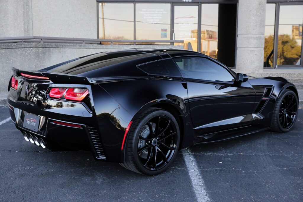 Corvette Grand Sport Gets Paint Correction and Protection