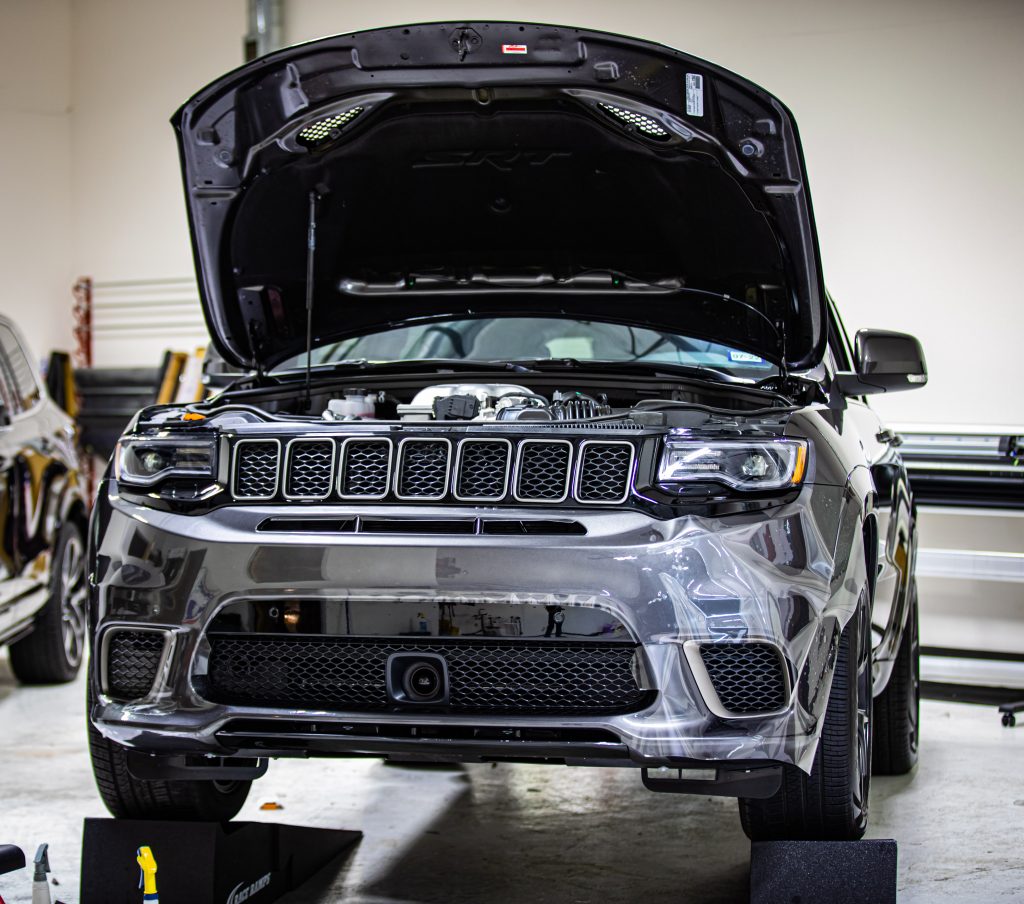 Jeep TrackHawk Gets SunTek Ultra Defense Paint Protection - Paint Protection Film and Ceramic Paint Coatings in the San Antonio Area 4